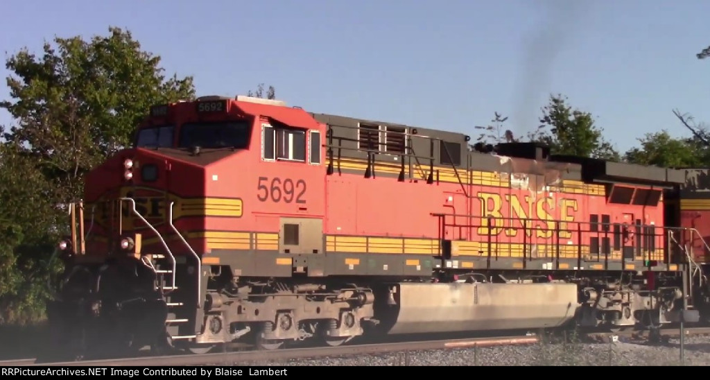 BNSF coal train